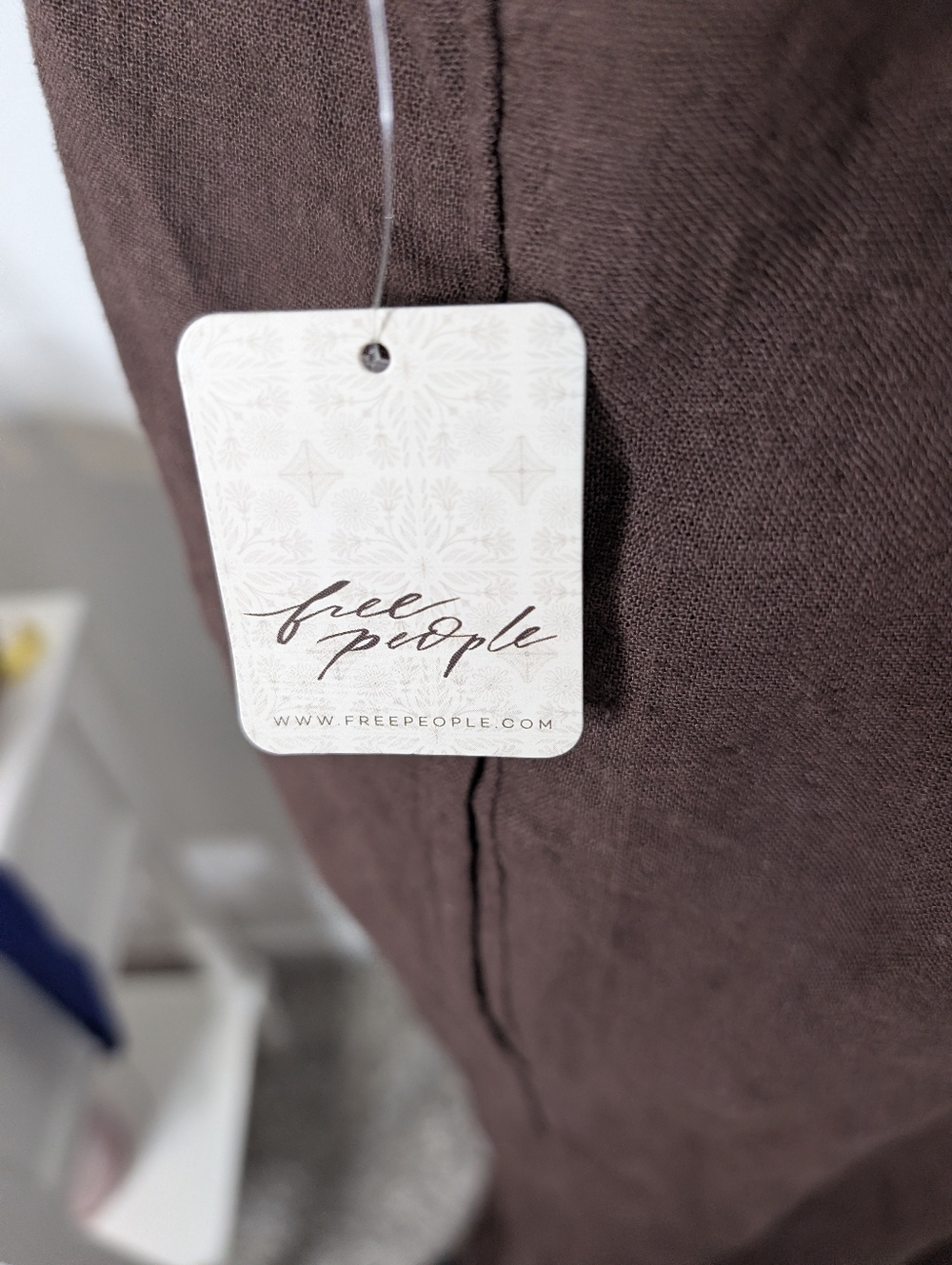 Free People Free-est Aspen Linen Maxi Dress Cami Sleeveless Slip XS NWT - Picture 8 of 11